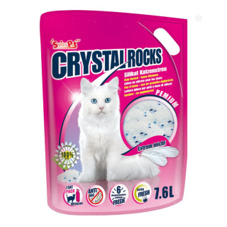 Litière pour chat Crystal rocks biodégradable
