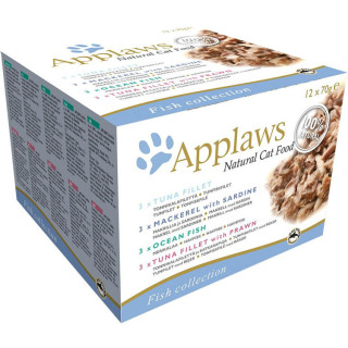Applaws boite pour chat poisson multipack