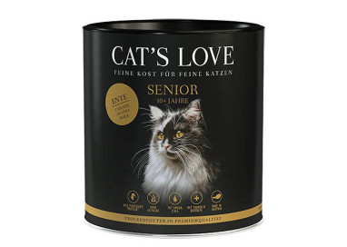 Cat's love croquettes pour chat senior au canard