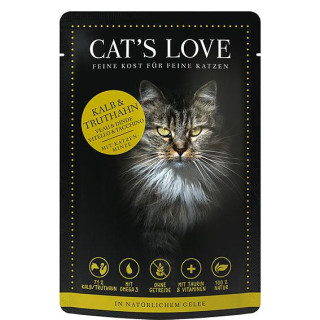 Cat's Love pour chat veau et dinde