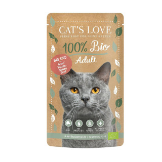Cat's Love pour chat boeuf bio