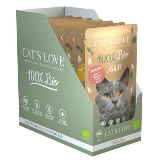 Cat's Love pour chat multipaquet mix bio