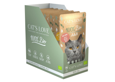 Cat's Love pour chat multipaquet mix bio