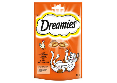 Dreamies snack pour chat au poulet