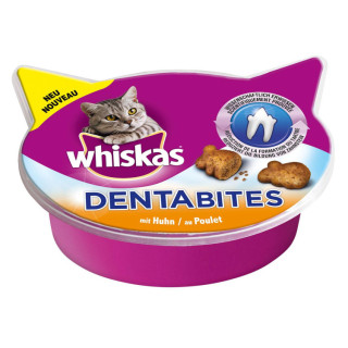 Whiskas snack pour chat, lave les dents