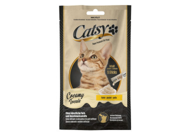 Catsy  crème snack pour chat au poulet