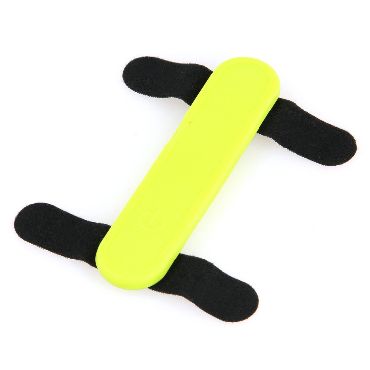 Scratch lumineux pour collier jaune