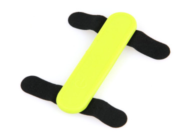 Scratch lumineux pour collier jaune