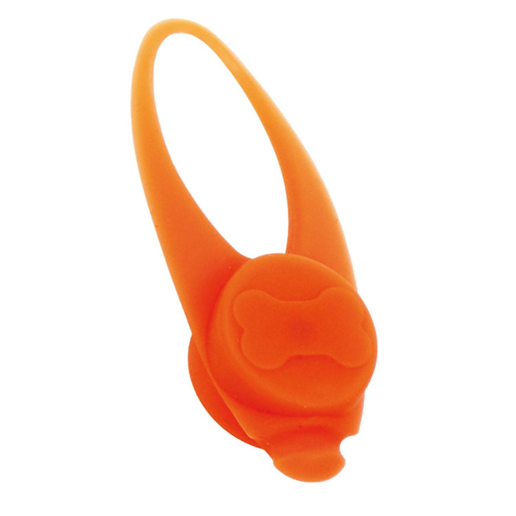 Flash lumineux silicone pour chien