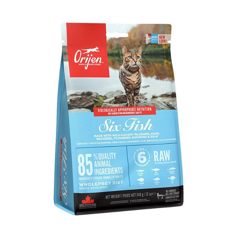 Orijen croquettes pour chat au poisson