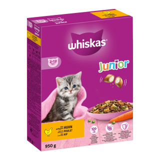 Whiskas croquettes pour chaton au poulet