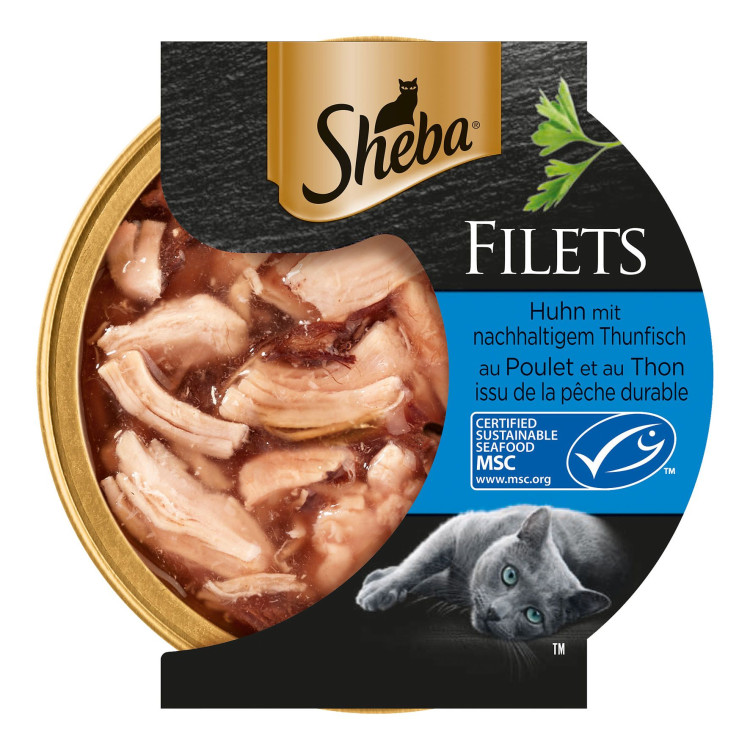 Sheba filets de poulet et thon