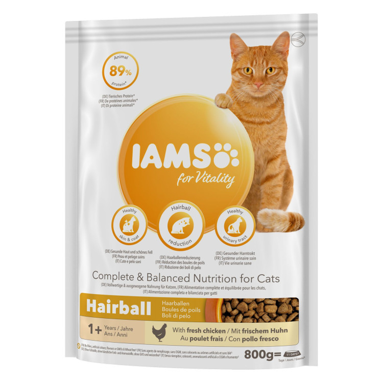 Nourriture sèche Iams pour chat