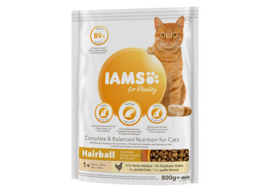 Nourriture sèche Iams pour chat