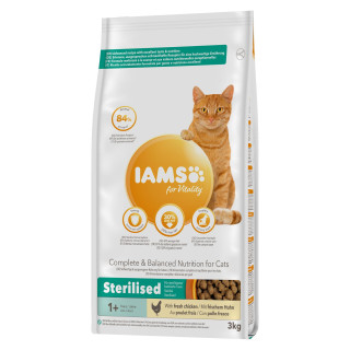 Nourriture sèche Iams pour chat