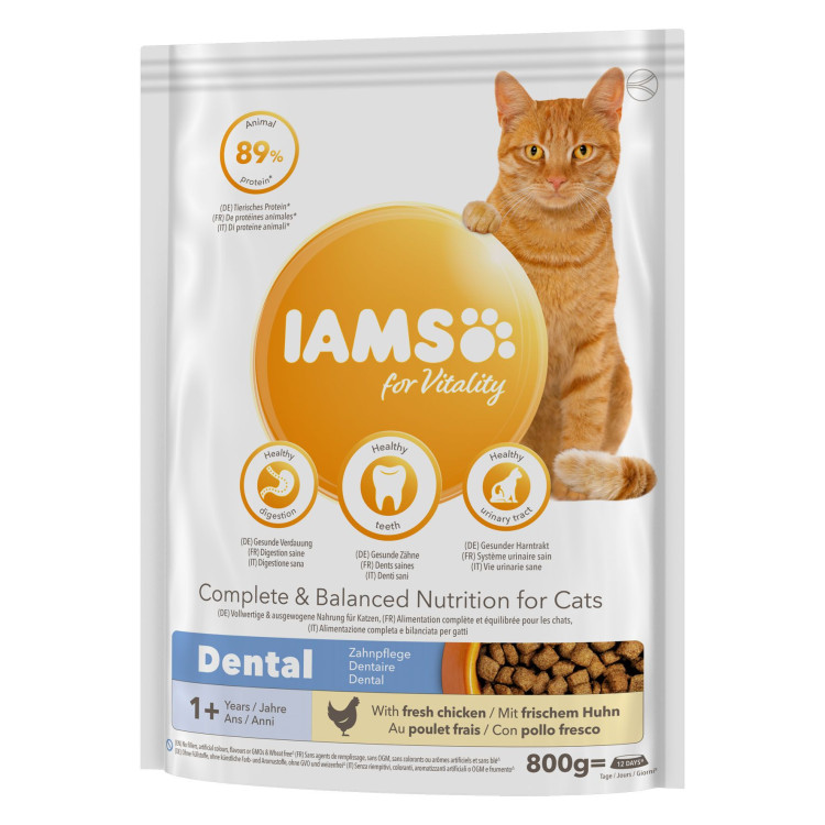 Nourriture sèche Iams pour chat