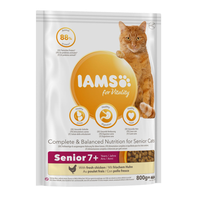 Nourriture sèche Iams pour chat