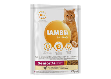 Nourriture sèche Iams pour chat