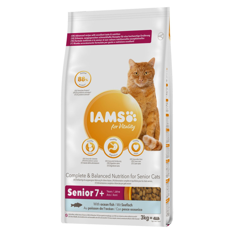 Nourriture sèche Iams pour chat