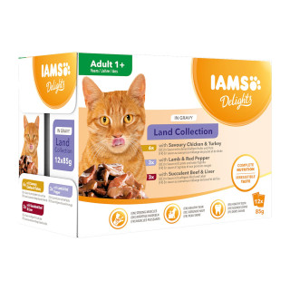 Nourriture humide pour chat Iams