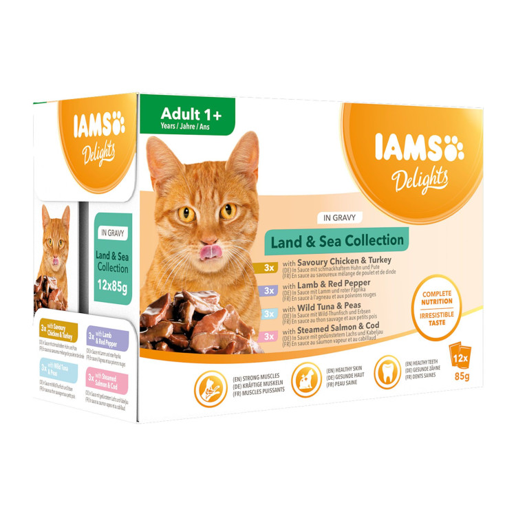 Nourriture humide pour chat Iams