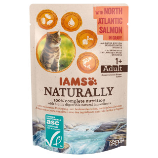 Nourriture humide pour chat Iams New Zealand saumon