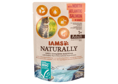 Nourriture humide pour chat Iams New Zealand saumon