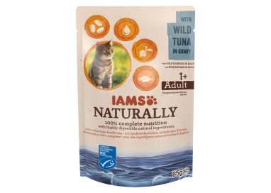 Nourriture humide pour chat Iams Naturally Wild Tuna