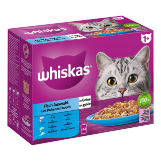 Whiskas Adulte ragout séléction de poisson