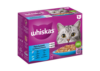 Whiskas Adulte ragout séléction de poisson