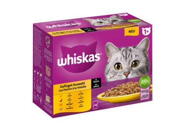 Whiskas 1+ Sélection de volaille en sauce