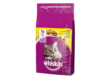 Whiskas croquettes pour chat au poulet