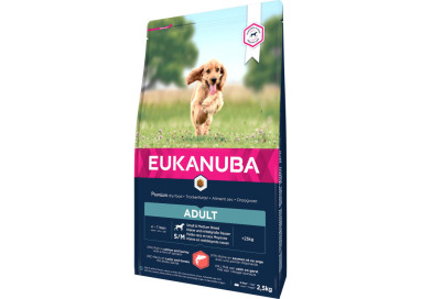 Eukanuba croquettes pour chien au saumon