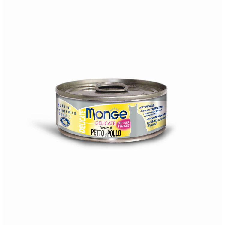 Monge Delicate pour chat poitrine de poulet