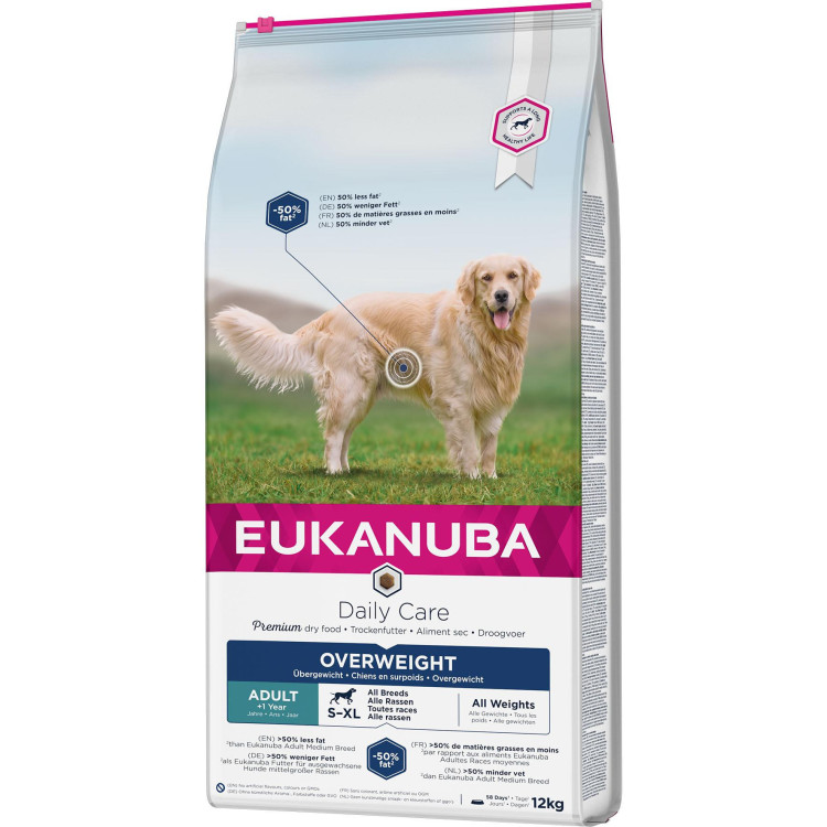 Eukanuba croquettes pour chien stérilisé en surpoids