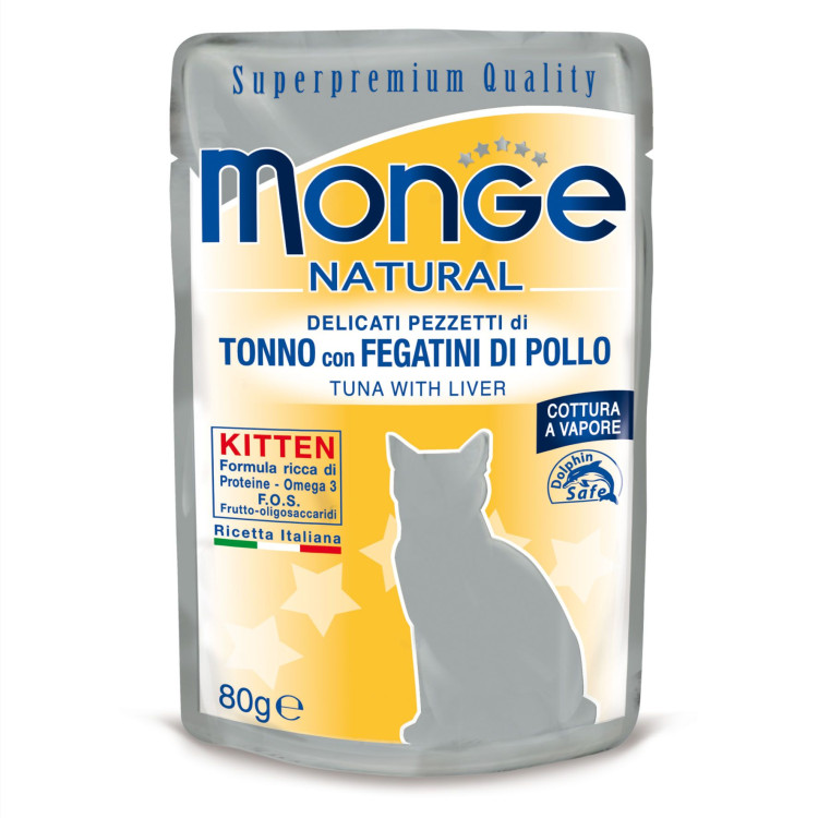 Monge Natural pour chaton au thon