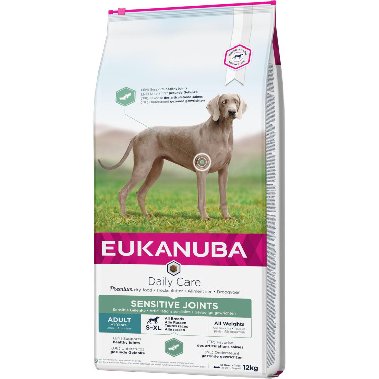 Eukanuba croquettes pour chien contre les articulations douloureuses