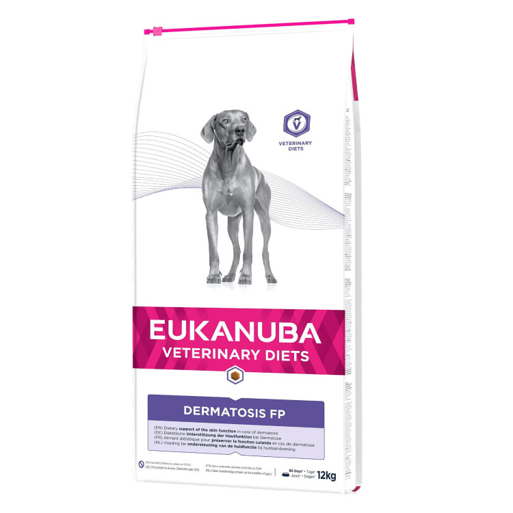 Eukanuba croquettes pour chien problème dermatologique