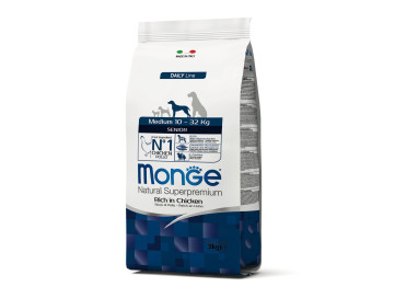 Monge Daily Line au poulet pour chien senior