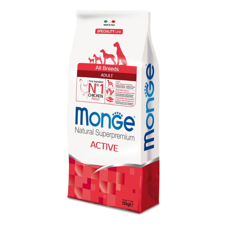 Monge Speciality Line pour chien actif au poulet