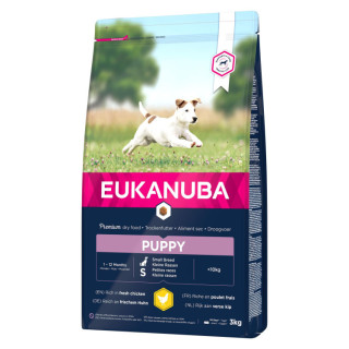 Eukanuba croquettes pour chiots de petites races