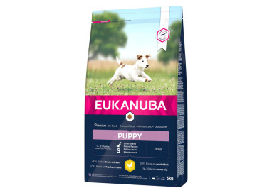 Eukanuba croquettes pour chiots de petites races