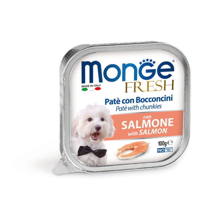 Monge Fresh pour chien au saumon