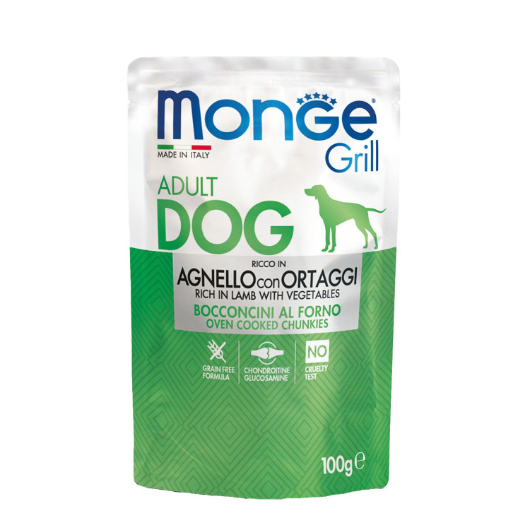 Monge Grill pour chien à l'agneau