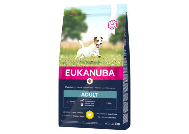 Eukanuba croquettes pour chien de petites races