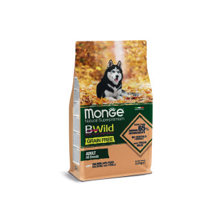 Monge BWild au saumon pour chien