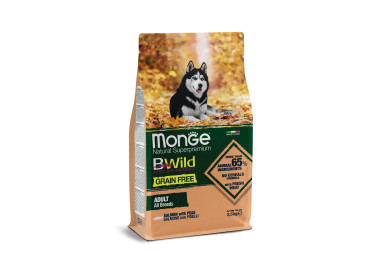 Monge BWild au saumon pour chien