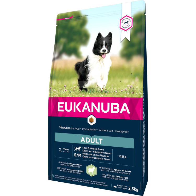 Eukanuba croquettes pour chien à l'agneau