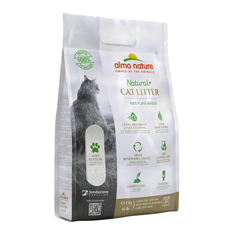 Litière pour chat Almo nature biodégradable