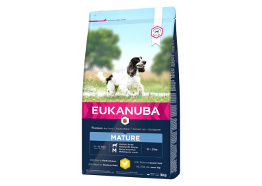 Eukanuba croquettes pour chien senior